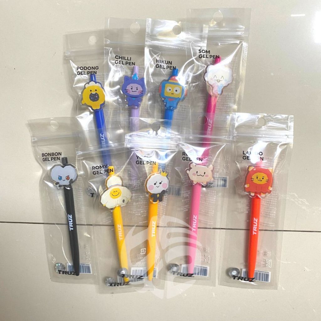 [READY] TRUZ Treasure Official Line Friends Gel Pen