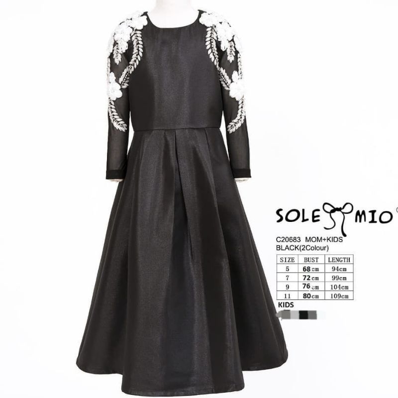 SALE Solemio kids maxidress C20683