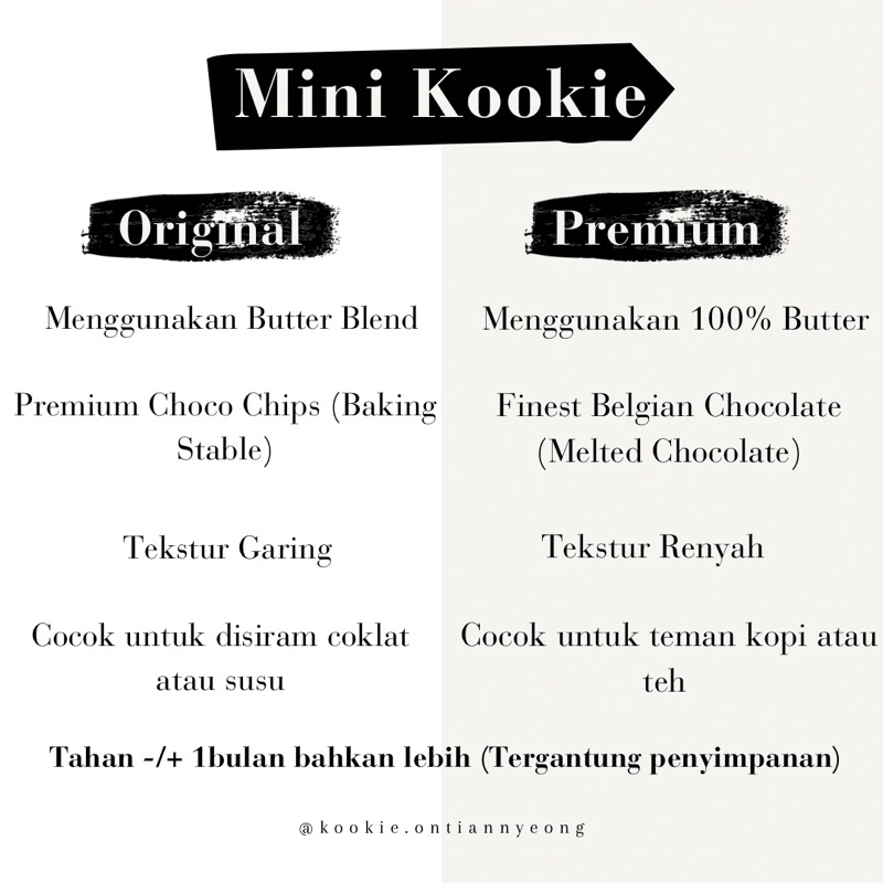 

Mini Kookie (Cocok Untuk Jualan)