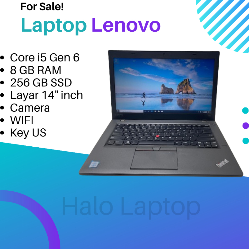 LENOVO THINKPAD SLIM T460/T470 Core i5 Mulus Gen 6 - SSD