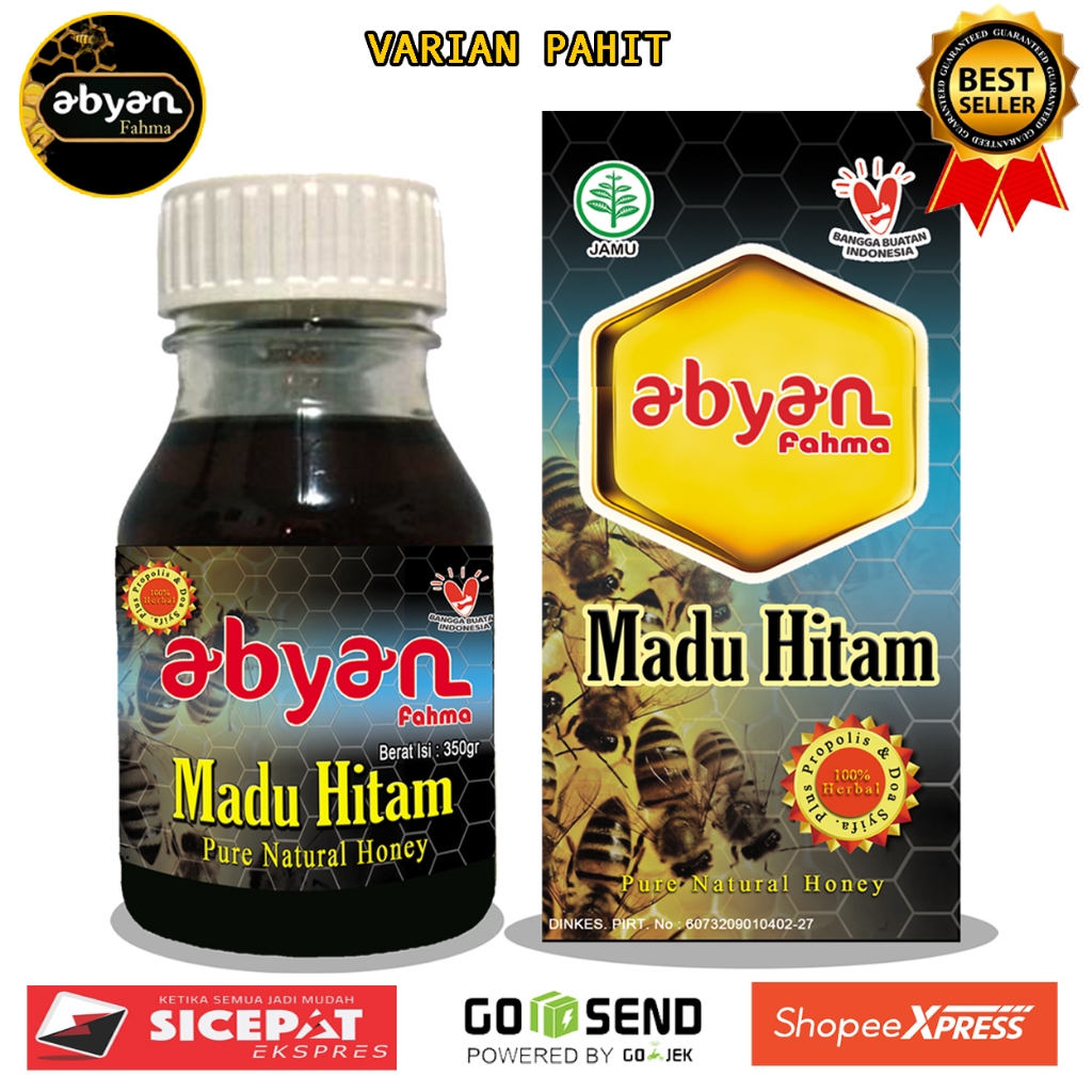 

Madu Hitam Pahit Abyan Plus Propolis dan doa syifa