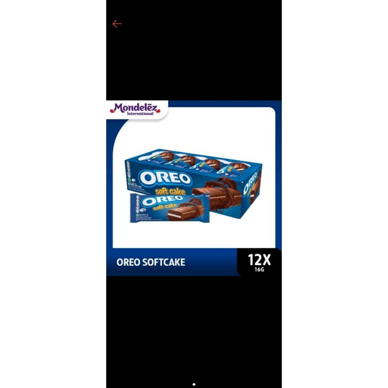 

OREO SOFT CAKE 12x16g
