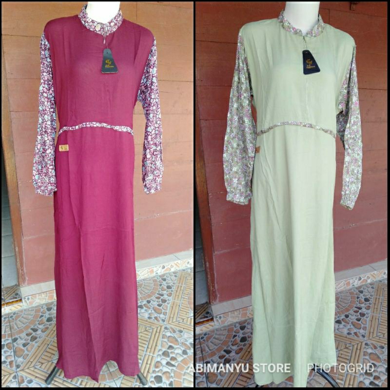 Gamis rayon premium by fee fashion