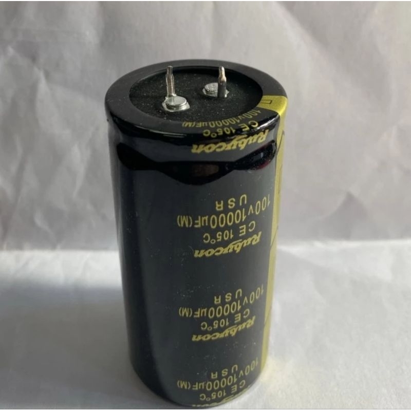 elco rubycon hitam USR 10000 uf 100 v