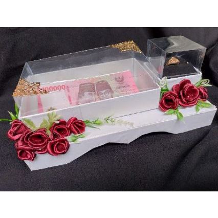 Kotak Uang Mahar Dan Kotak Cincin / Tempat Uang Dan Kotak Cincin