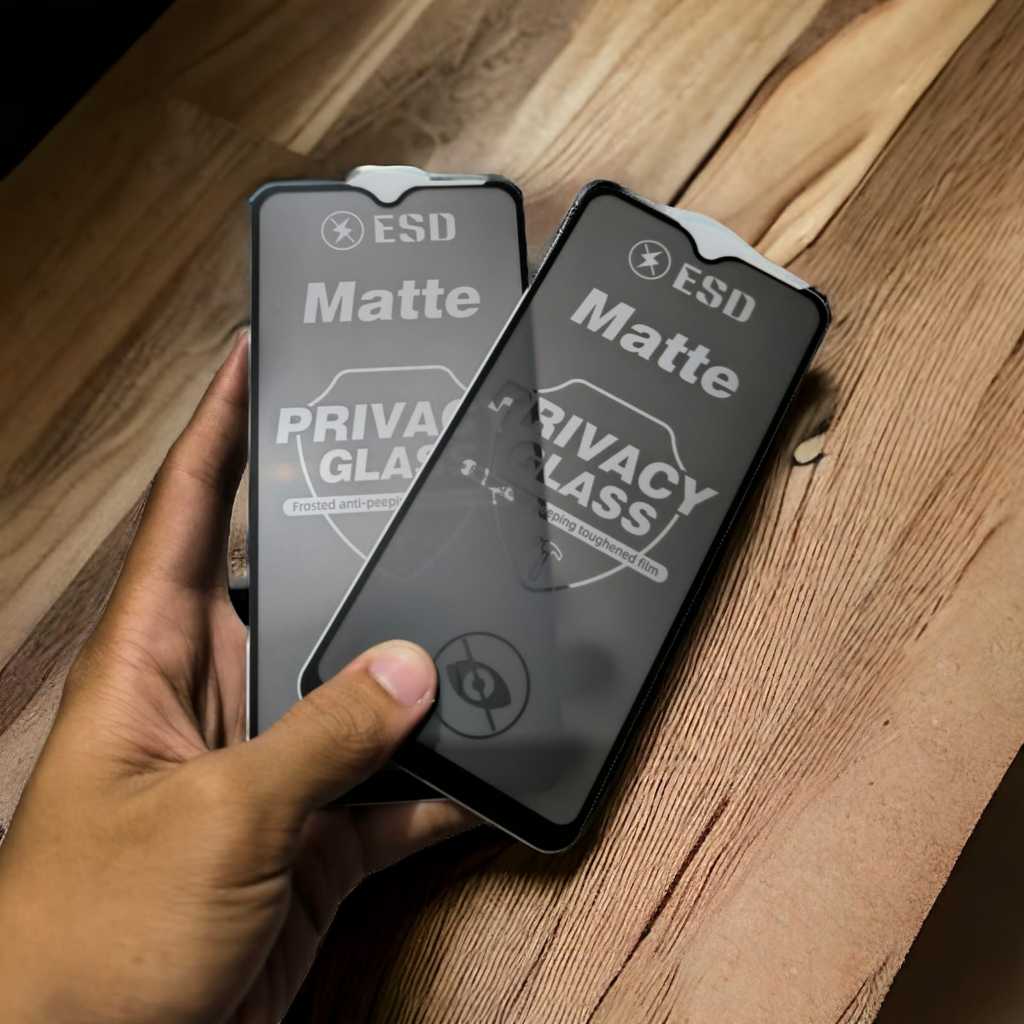 [ SAMSUNG S20 FE / S21 FE / S23 FE | S24 FE ] TEMPERED GLASS 5D ANTI STATIC MATTE GLARE ANTI SPY PRI