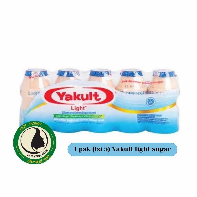 

Yakult Light less Sugar 1pak @65ml