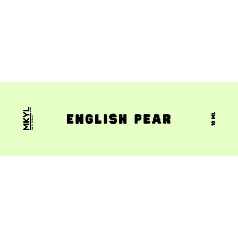 MKYL English Pear Inspired Refill Parfum Travel Size EDP 10ML [ Inspired Jo Malone English Pear & Fr