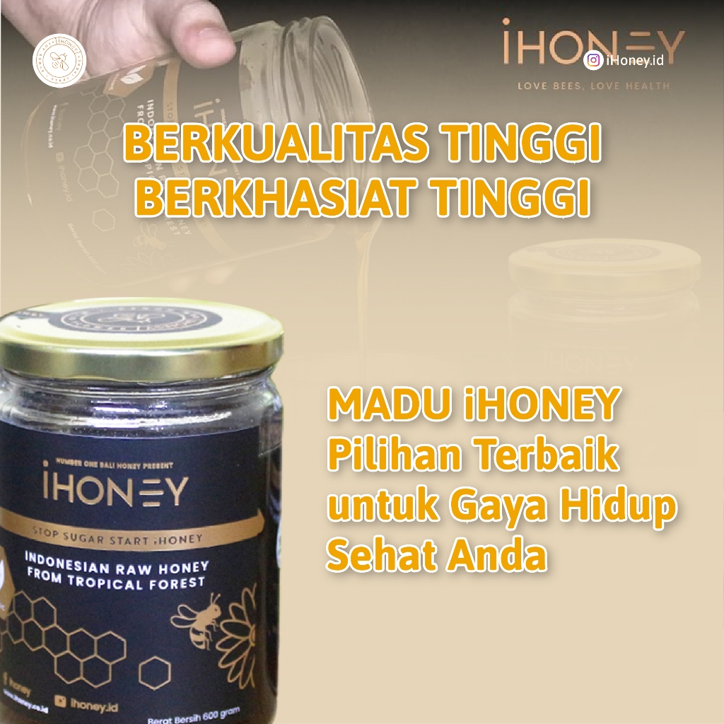 

Madu Asli IHoney Natural 600 Gram