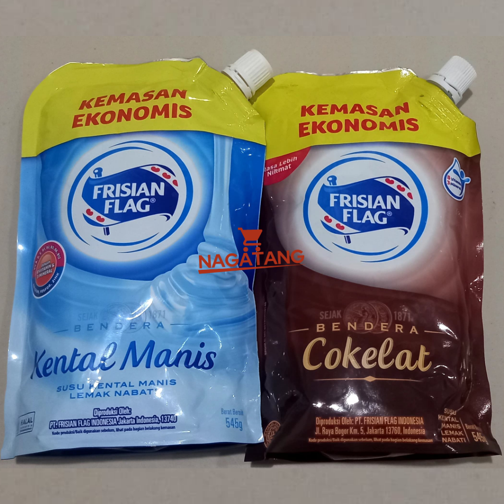 

SUSU KENTAL MANIS FRISIAN FLAG 545gram Pouch