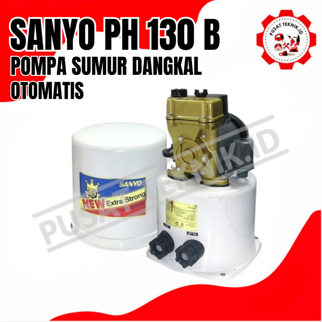 POMPA SANYO PH130B POMPA AIR PENDORONG WATERPUMPO SANYO PH 130B