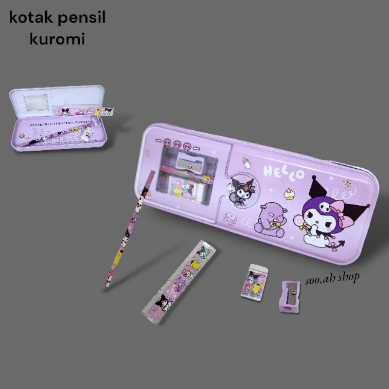 

KOTAK PENSIL 2 TINGKAT BAHAN KALENG KARAKTER...