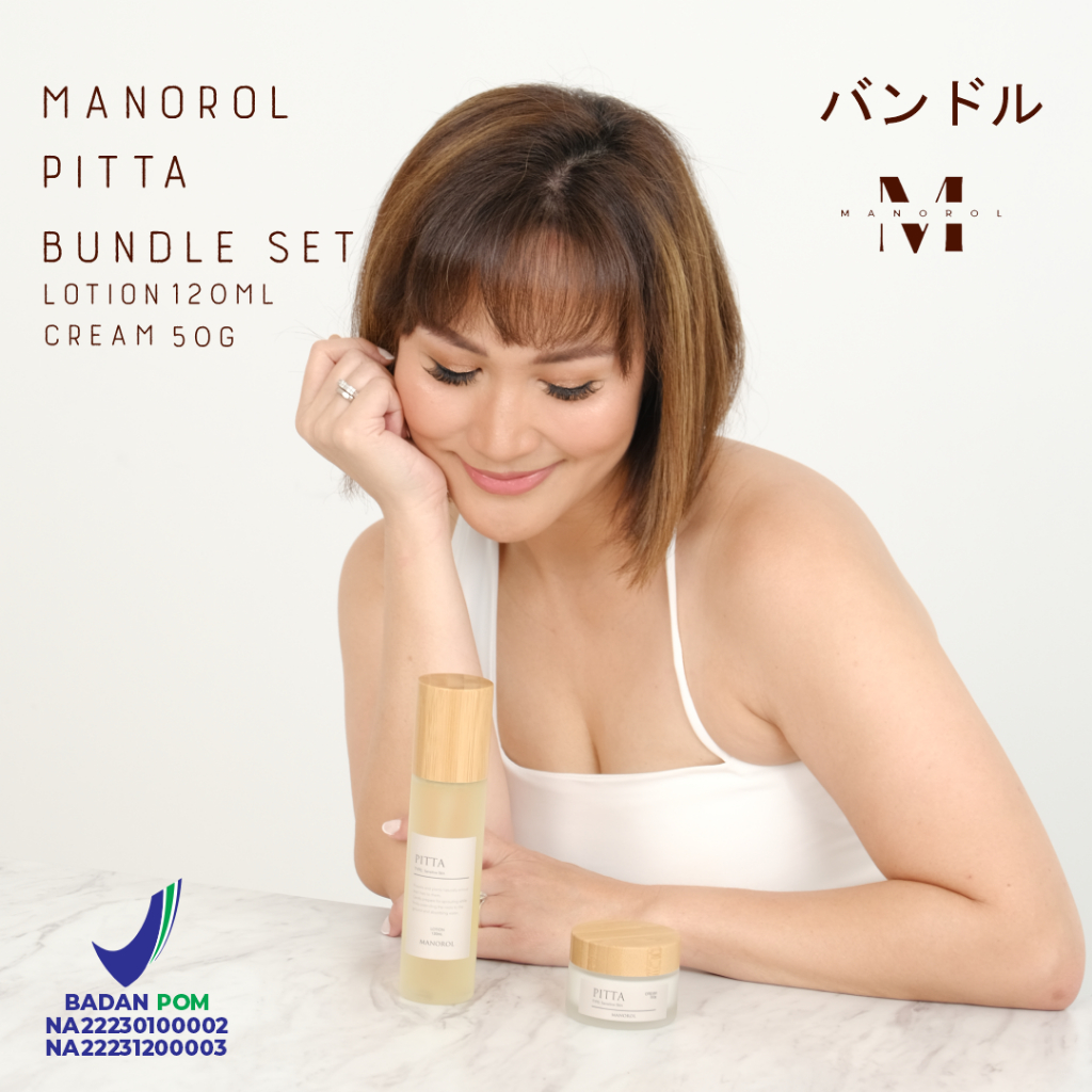 Manorol Pitta Bundle Set (Lotion + Cream) For Sensitive Skin