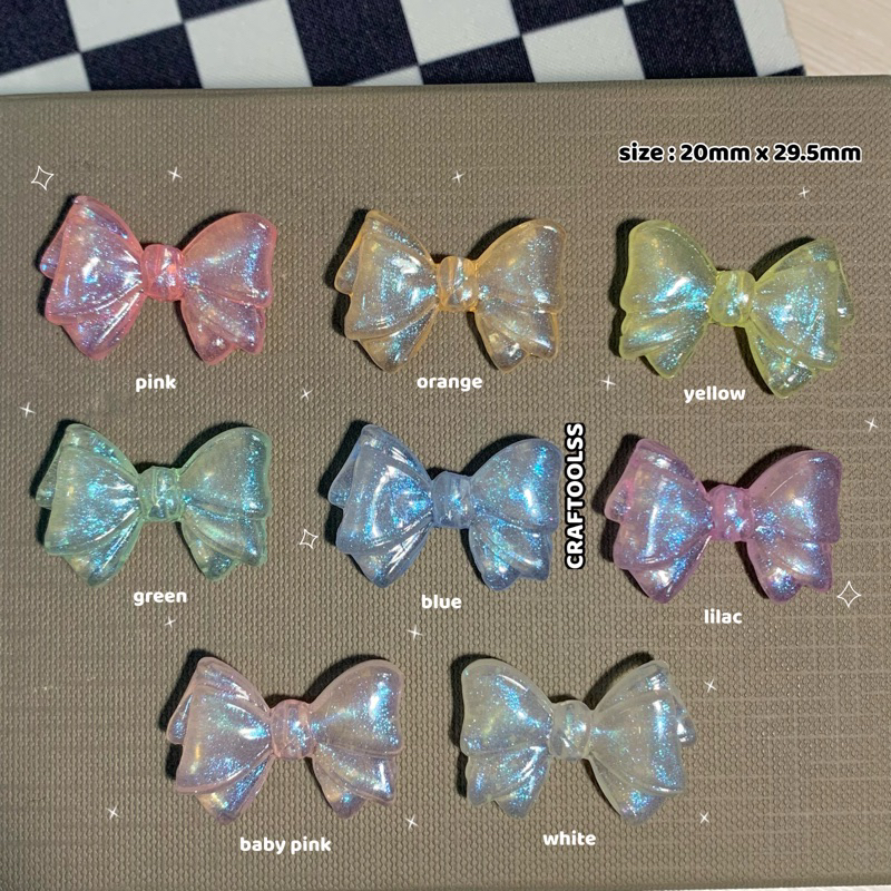 MANIK MOTE PITA RENDA BESAR SHIMER GID