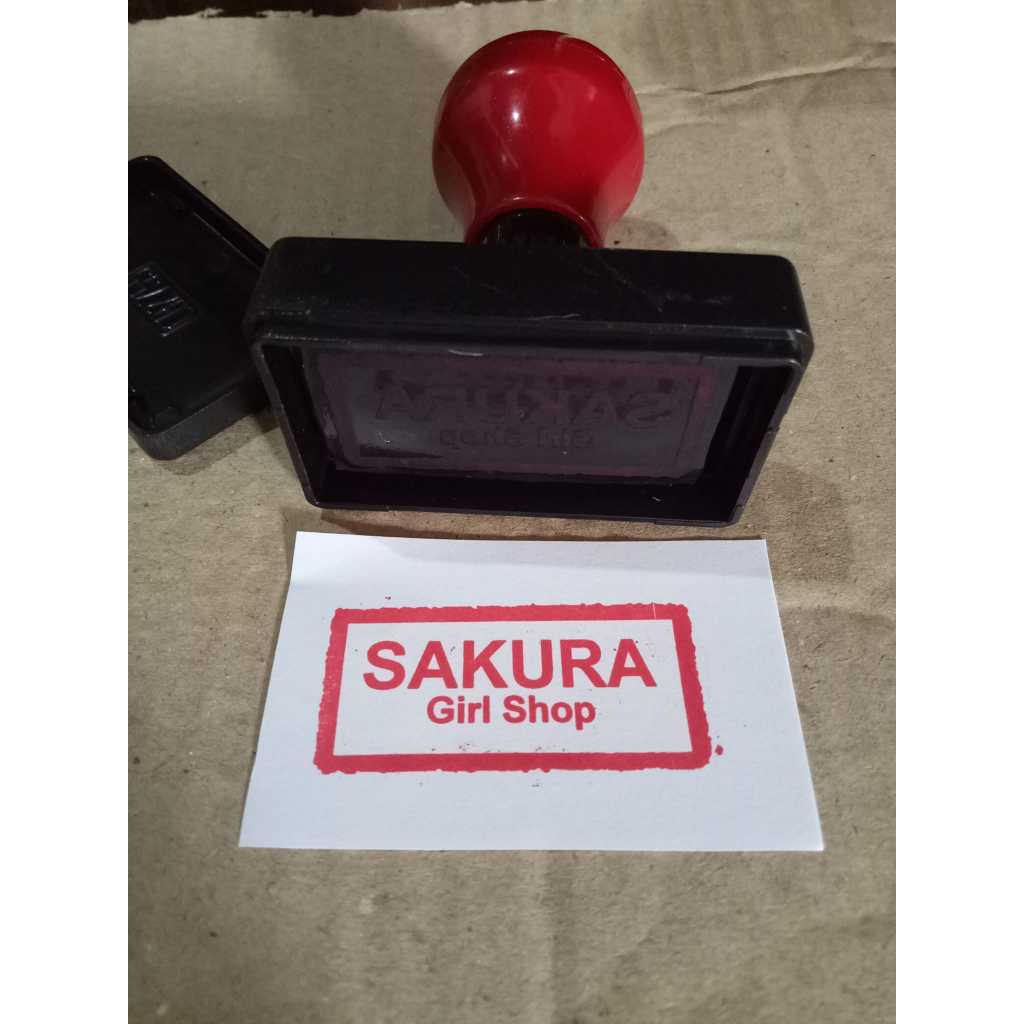 

STEMPEL FLASH CUSTOM OTOMATIS PERSEGI