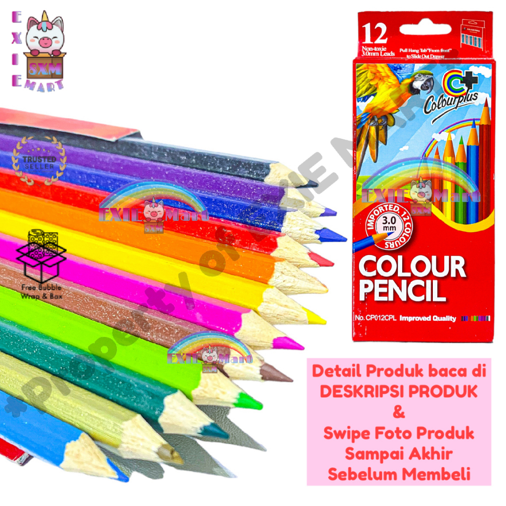 

PENSIL WARNA STEP UP 12 COLOURS PENCIL / PENSIL WARNA PANJANG GAMBAR ANAK