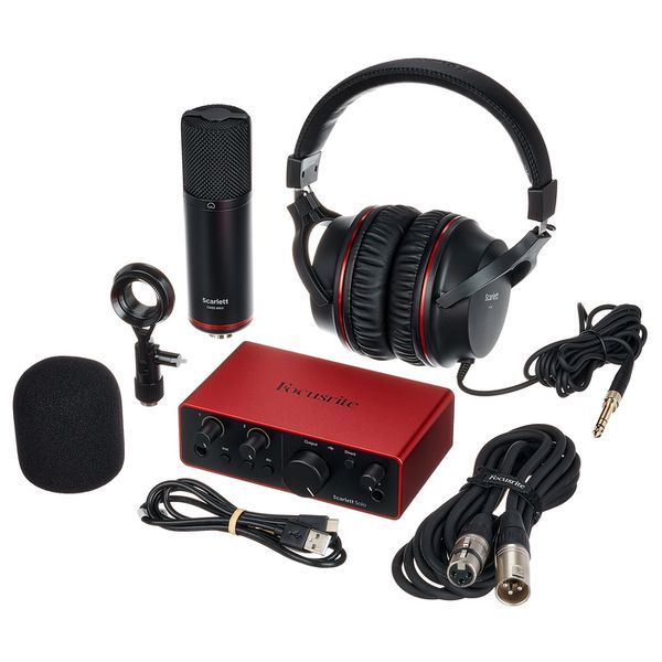 FOCUSRITE Scarlett Solo Studio 4th Gen / Scarlett Solo Studio 4 gen Focusrite Original