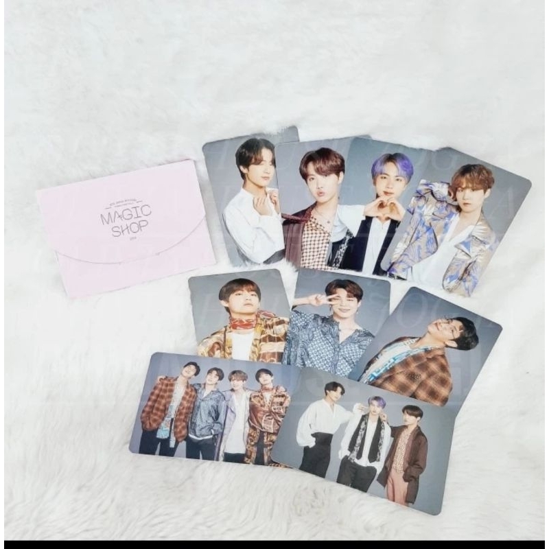 Photocard BTS 6 Magic Shop 2019 Photocard BTS Magic Shop BTS 6 Pink