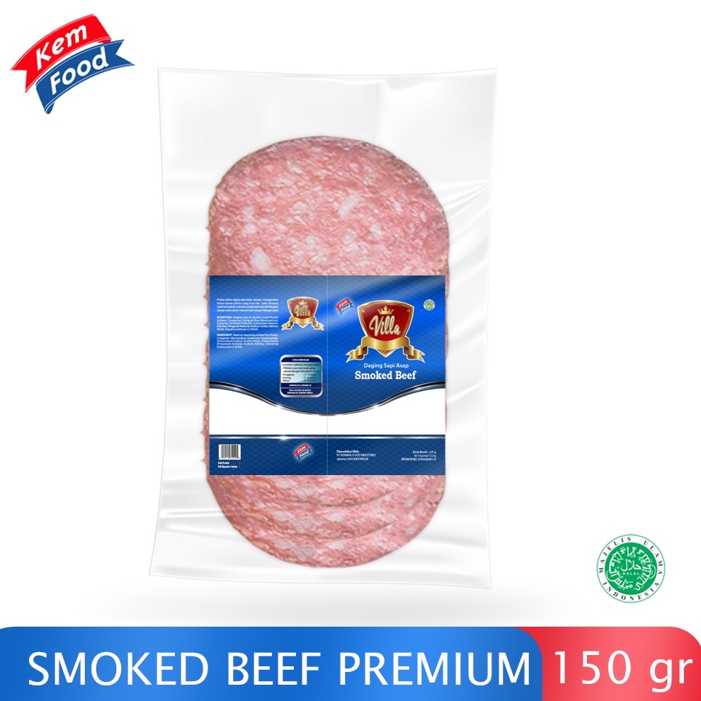 

Star 1212 Villa Smoked Beef Daging Sapi Asap Premium 15gr