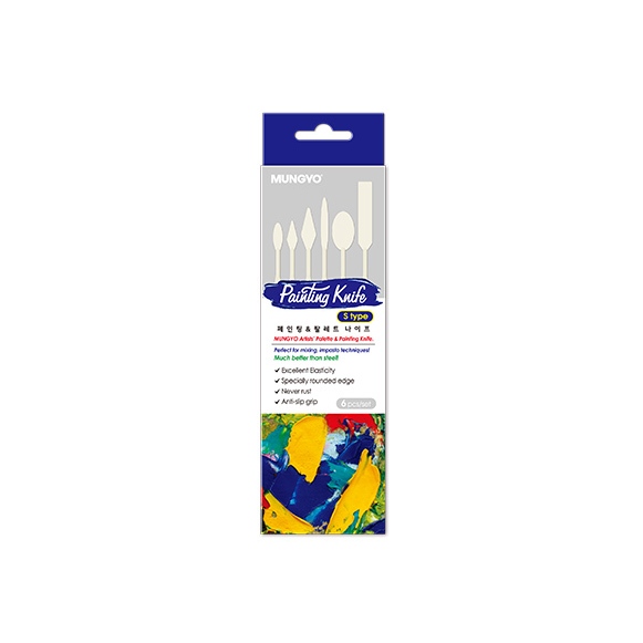 

Gramedia Cirebon - Mungyo Painting Knife 6 Small Size Set