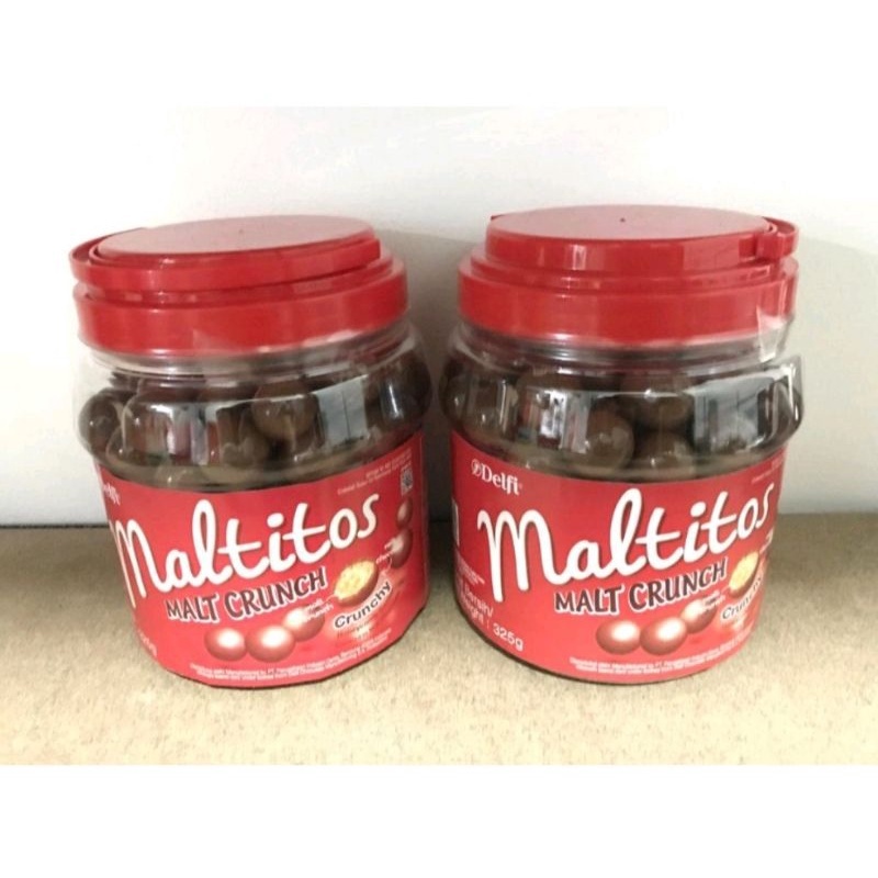 

Delfi Maltitos Malt Crunch Jar 325gram