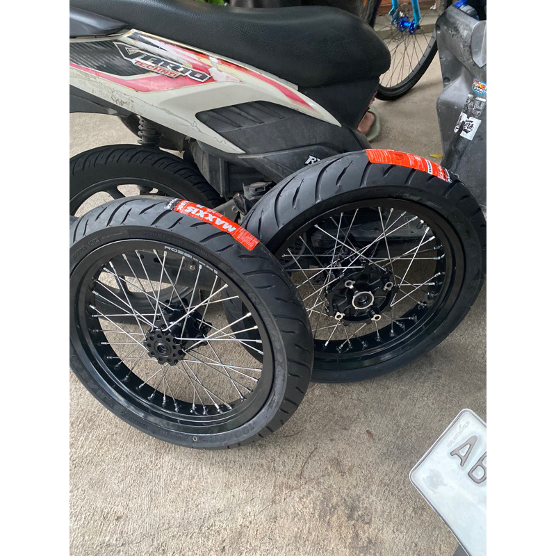 VELG SUPERMOTO CRF UKUR 250/300 ban maxxis