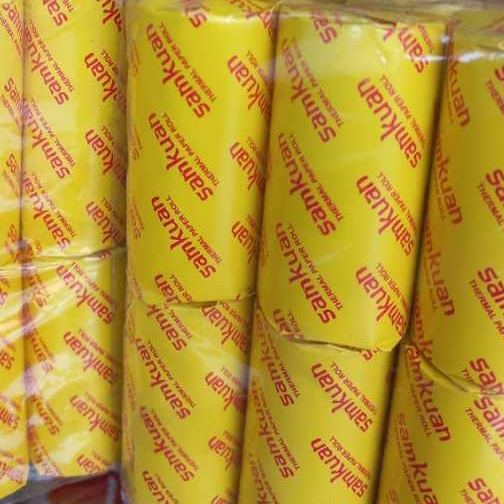 

KERTAS THERMAL SAMKUAN 58X30 | KERTAS STRUK KASIR (PACK) BISA COD TERMURAH