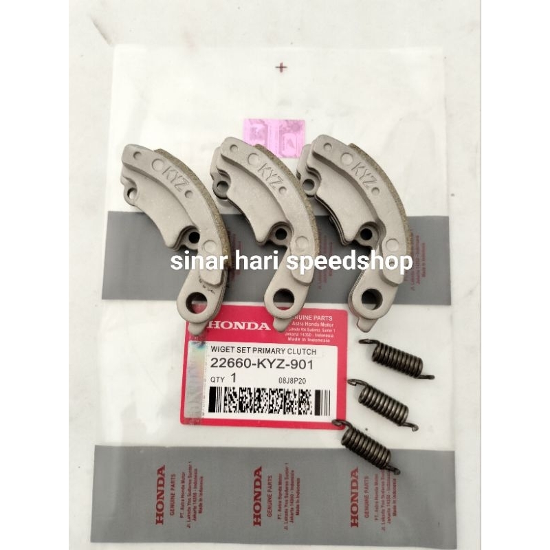 KAMPAS GANDA SET (KYZ) HONDA ORIGINAL SUPRA X 125 HELM IN+SUPRA X 125 HELM IN