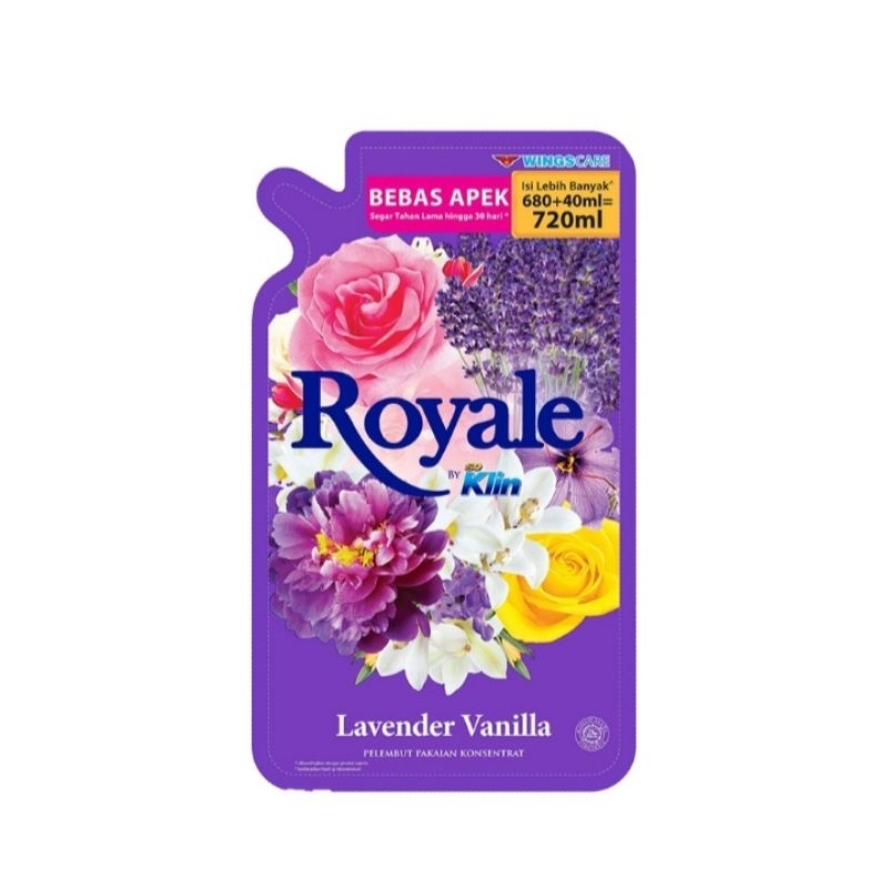 Royale Pelembut Pakaian 680 + 40 ml