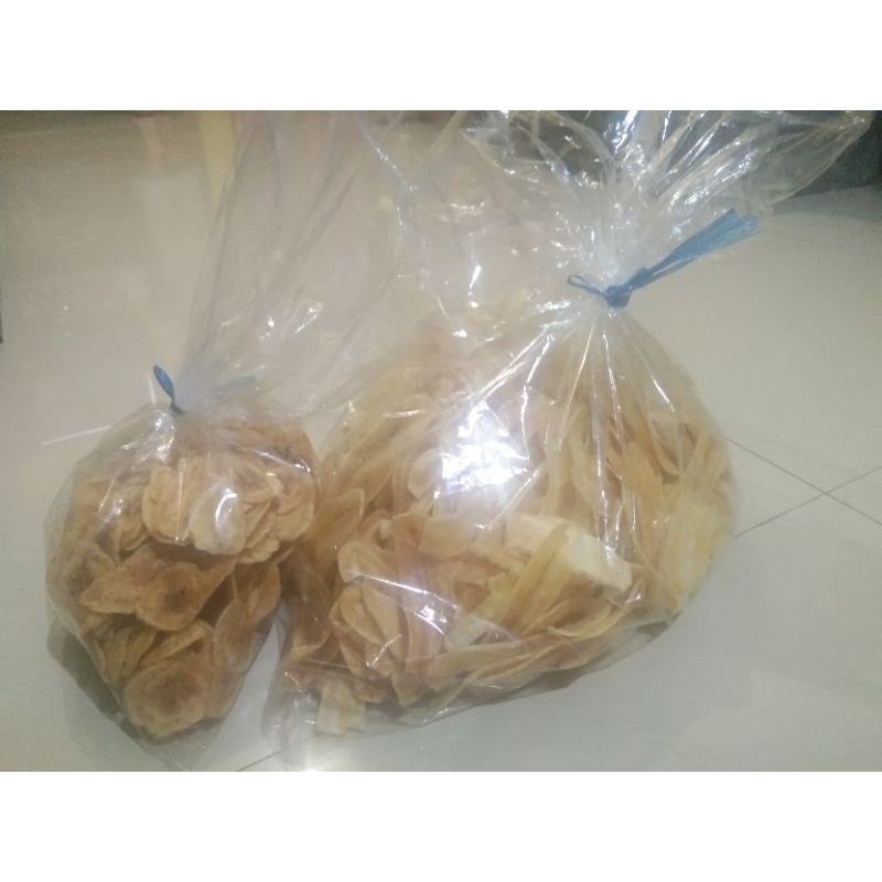 

KERIPIK PISANG MANIS GULA PASIR | KERIPIK PISANG ASIN | KEMASAN 500 GRAM DAN 1KG