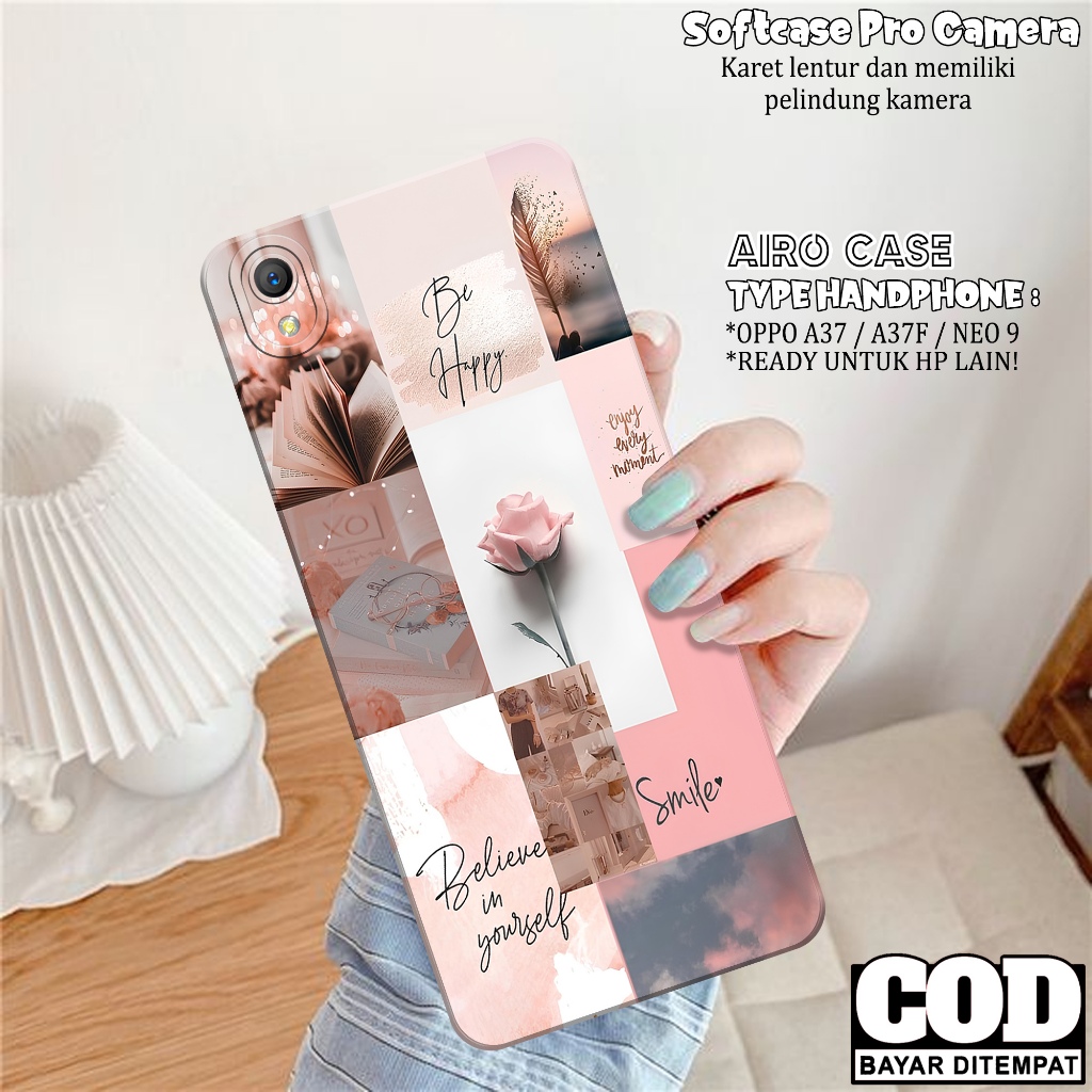 Softcase Oppo A37 / A37F / NEO 9 Fashion Case Aesthetic Case Oppo A37 / A37F / NEO 9 Silikon Tpu Pro