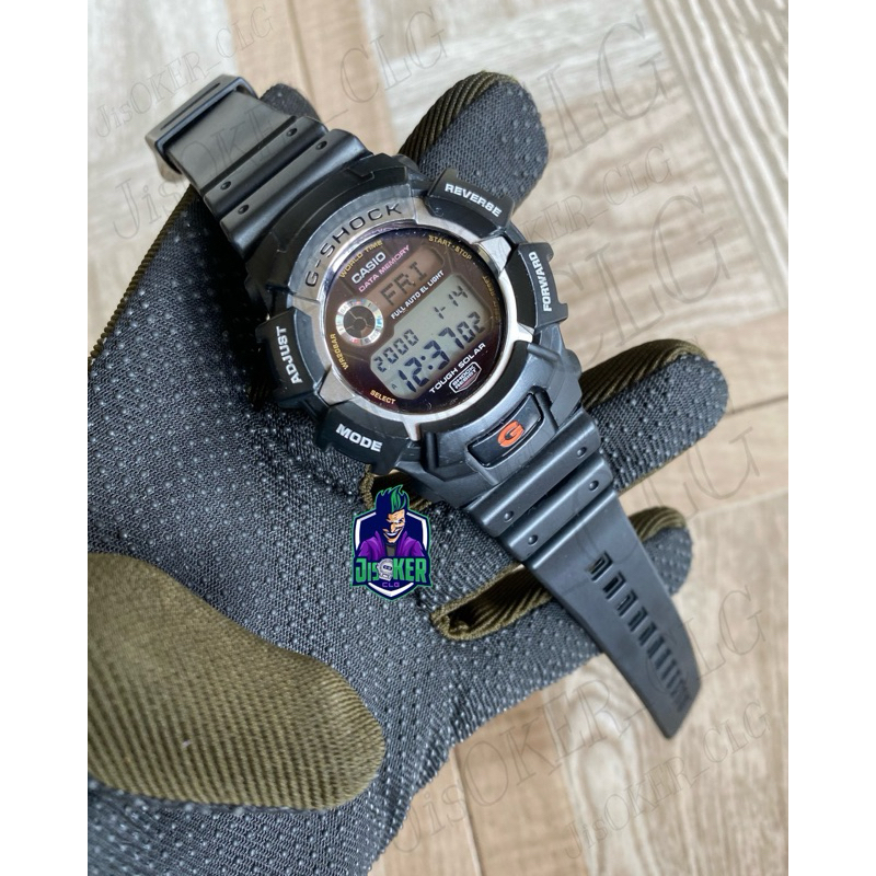 Casio Gshock GL-170-1 Black Hitam Digital