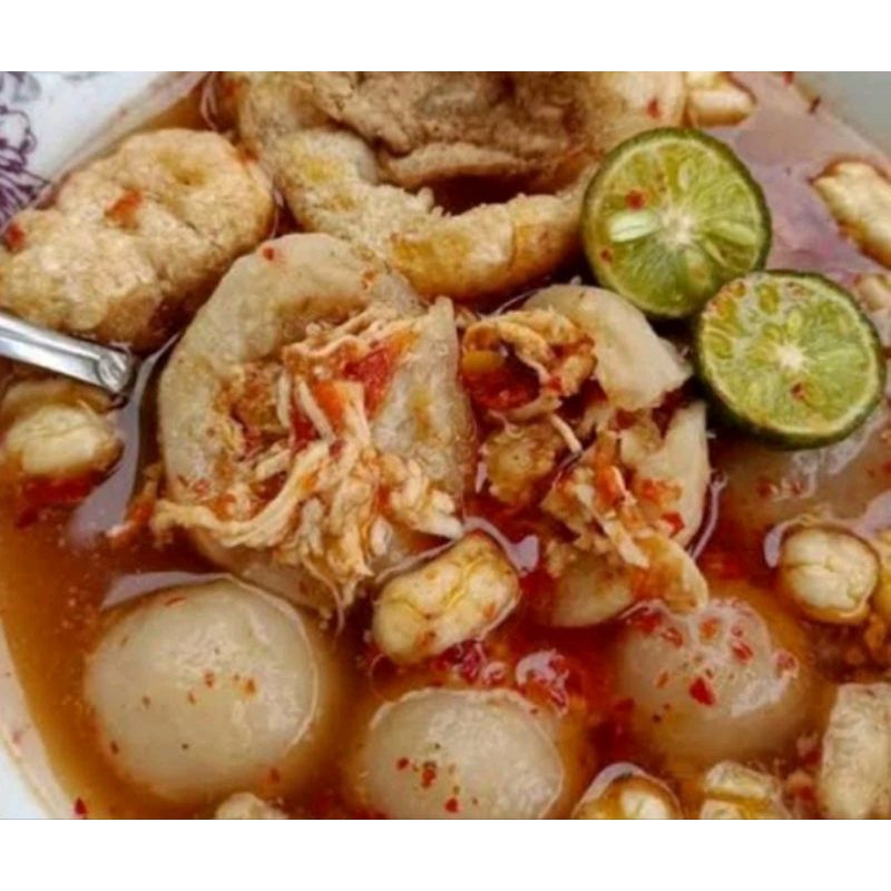 

Baso Aci Isi Ayam Suwir Mercon/BasoSapi/TelurPuyuh/JandoMercon/Polos/BaciBeranak
