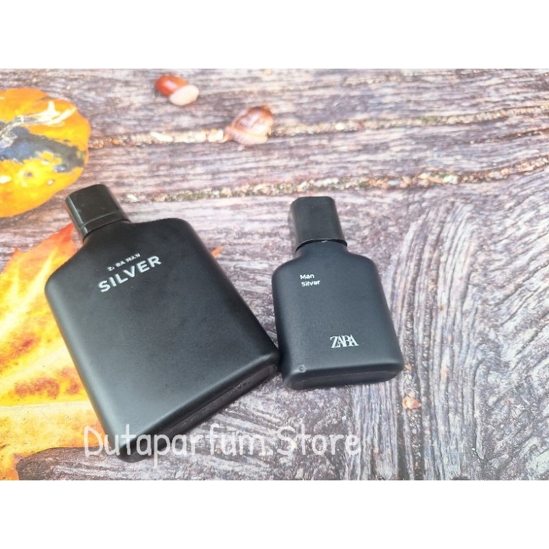 Parfum ZARA SEPAKET MAN SILVER 100 ML+30 ML NO BOX BEST SELLER FREE PAPER BAG