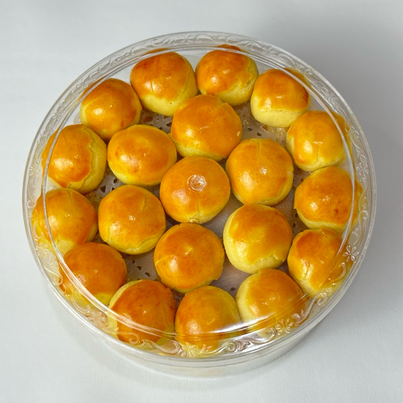 

DM - SV Nastar Butter Polos Toples Ukuran 450gram / Kue Kering Butter Terenak / Selai Nanas