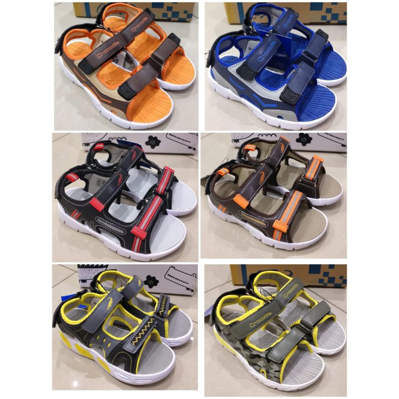 sepatu sandal anak laki laki original brand CROCODILE