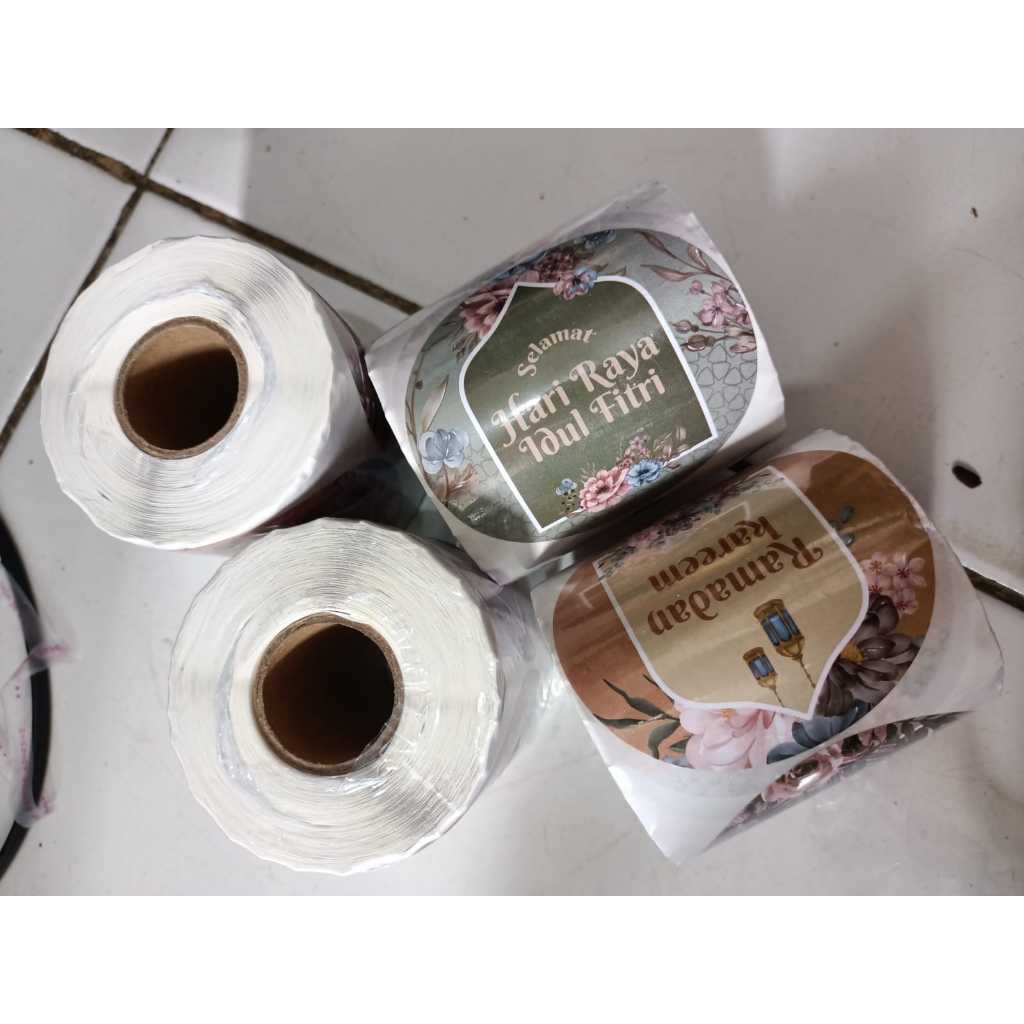 

Sticker Toples Bulat 7cm (1roll=300pcs) / Sticker Lebaran