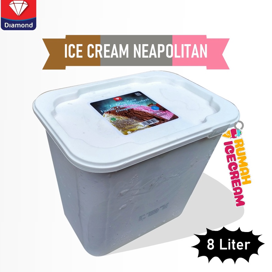 

PROMO SALE Es Krim Diamond 8L