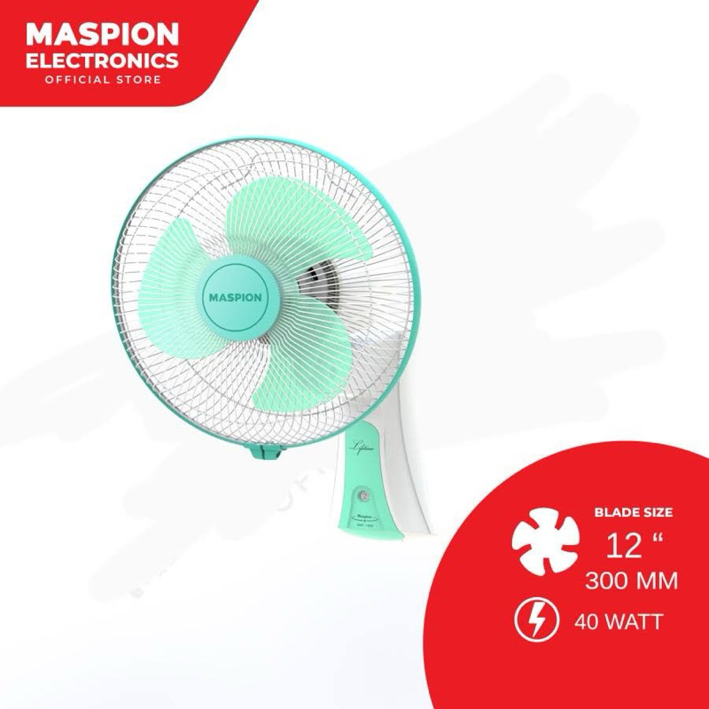 Kipas Angin Dinding Maspion MWF-31 K / Wall Fan Maspion MWF31K (12 Inch)
