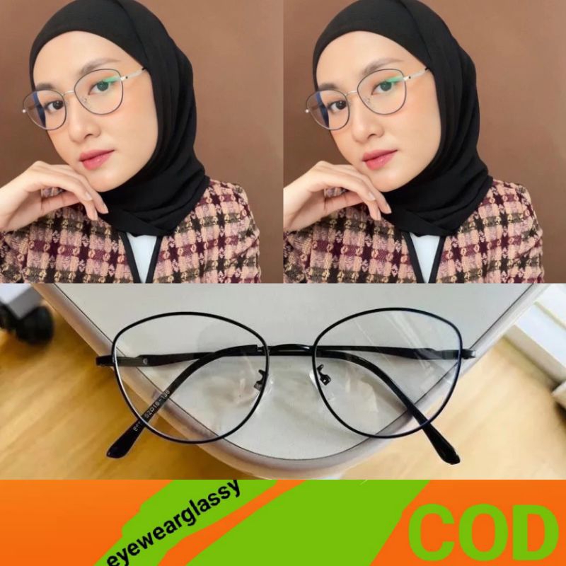 kacamata photocromic antiradiasi kacamata photocromic cat eye 6656