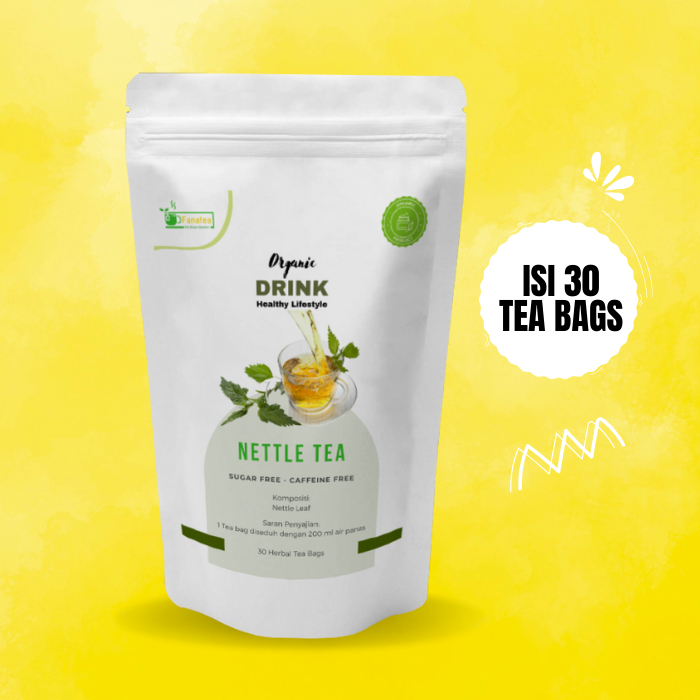 

Nettle Tea - Teh celup daun Nettle untuk Kulit Sehat dan Bercahaya