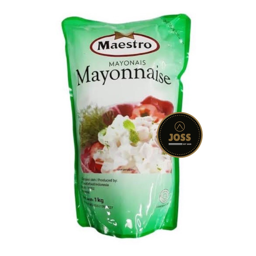 

[KHUSUS INSTAN] MAESTRO Mayonnaise Mayonaise Pouch 1kg