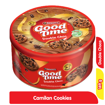 

Good Time Cookies Double Choc 149 g