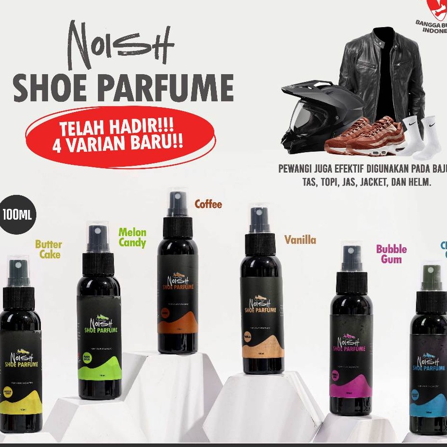 COD Parfum Sepatu  Shoe Parfume  Pembersih Sepatu anti Bakteri  Parfum Helm dan Jacket  1ML NOISH
