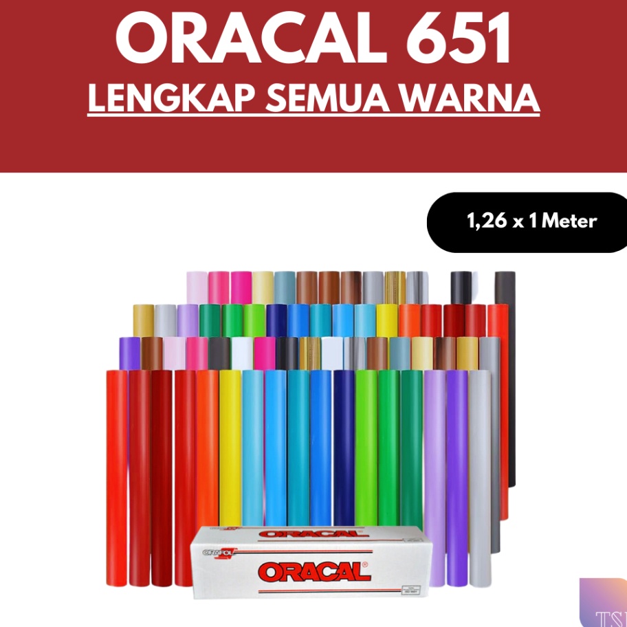 

99 BRANDS FESTIVAL Oracal Stiker 651 Skotlet Warna Glossy Doff Matte 1 Meter