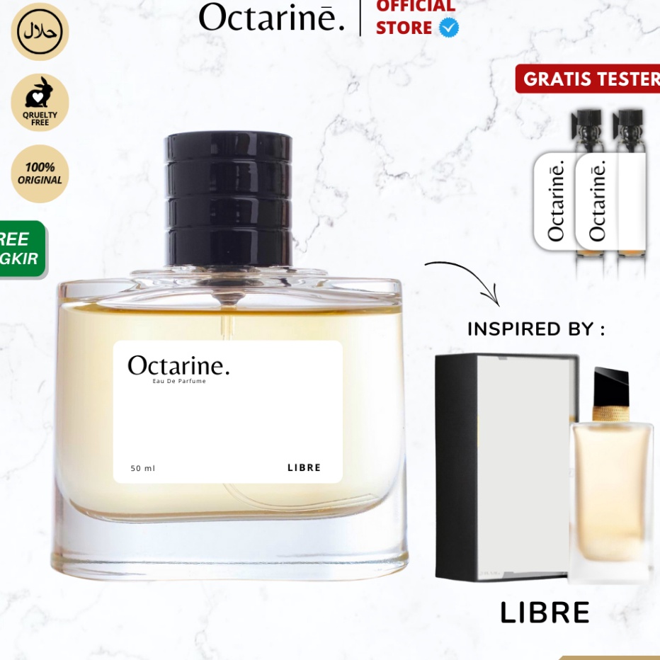 Terbaru Octarine  Parfum Wanita Tahan Lama Aroma Fresh Elegant Inspired By LIBRE  Parfume Perfume Fa