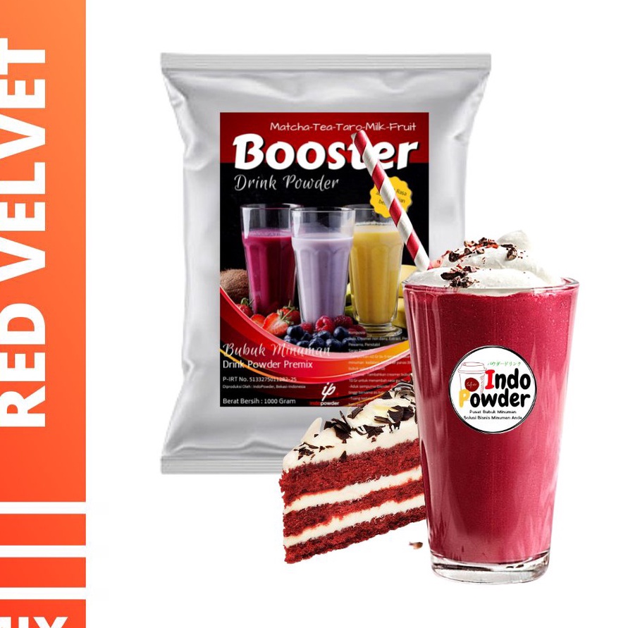 

77 Red Velvet Powder 1 Kg Bubuk Red Velvet 1 Kg Bubuk Minuman Red Velvet 1 Kg Bubuk Redvelvet
