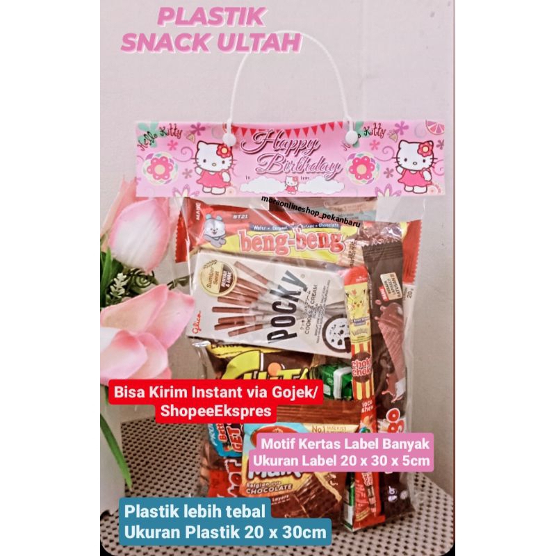 

Plastik Snack Ultah dan Label Snack Ultah (1 pieces)