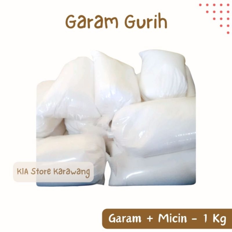 

GROSIR | Garam Gurih (Garam + Micin) Curah - Berat 1 Kg/Pcs