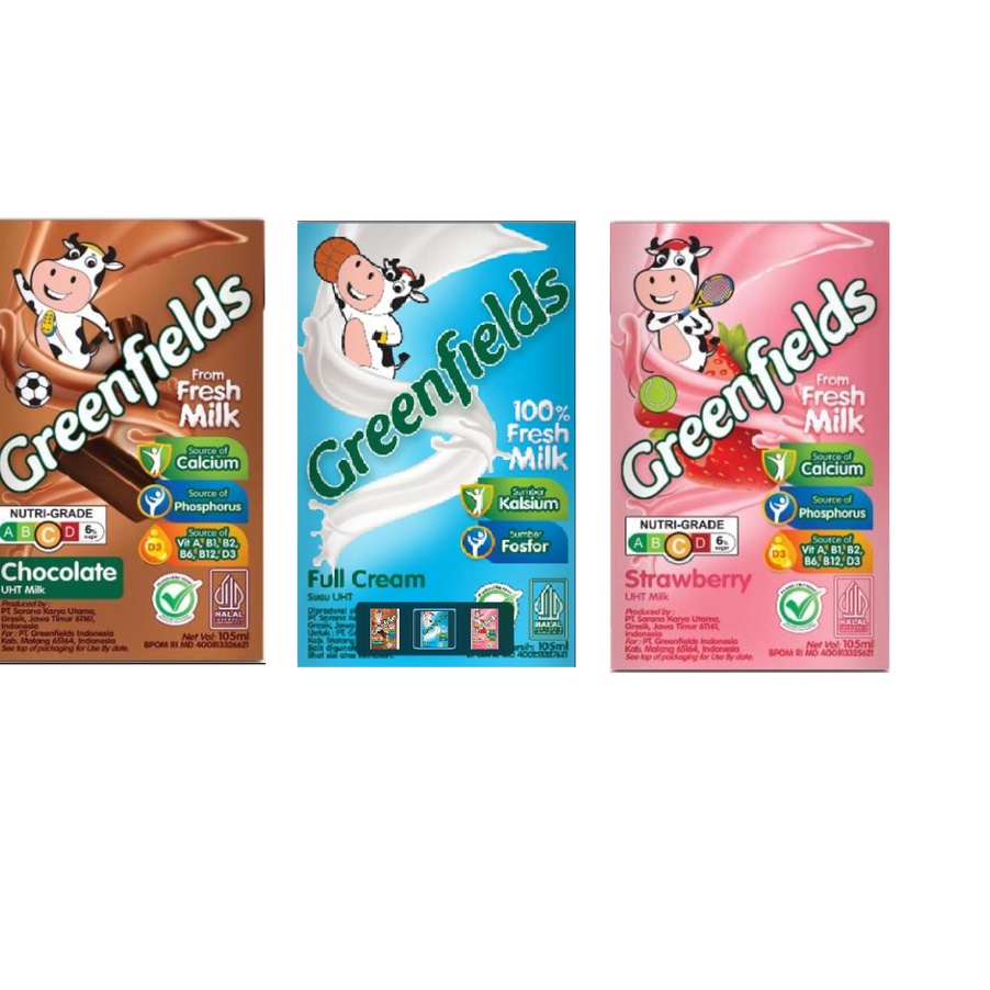 

MEGA SALE Susu Greenfields 125 mL